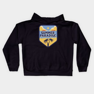 Summer paradise Kids Hoodie